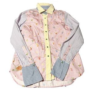 Robert Graham | Cocktail Colorful Stripe Button Shirt